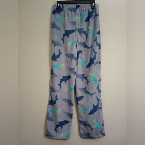 2 Wonder Nation Pajama Sets Long Sleeve Shirts Fleece Pants Size Large 10/12 - Picture 6 of 13